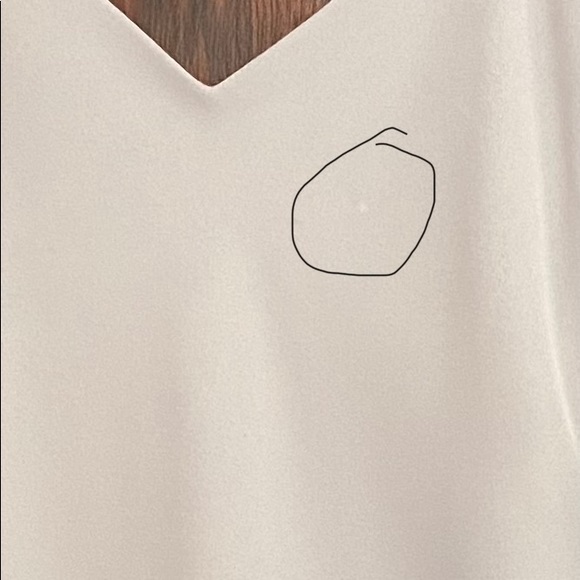 Classy strappy cocktail dress.  Light grey. Sz Sm. - Picture 5 of 5